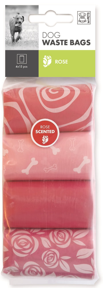 M-Pets Dog Waste Bags - Rose